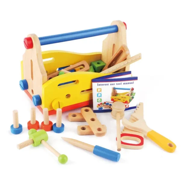 Kit completo de herramientas de madera