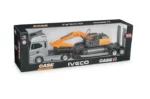 Camión Iveco con máquina Case