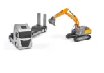 Camión Iveco con máquina Case - Image 3