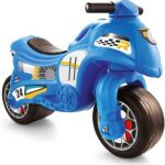 Moto de equilibrio azul