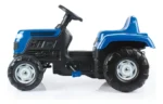 Tractor ranchero azul a pedal - Image 4