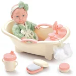 Bebote New Born 23 cm. con bañera y accesorios - Image 3