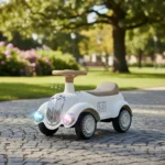 Buggy auto retro vintage beige - Image 3
