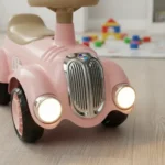 Buggy auto retro vintage rosado - Image 3
