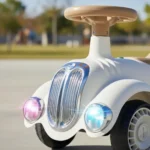 Buggy auto retro vintage beige - Image 4
