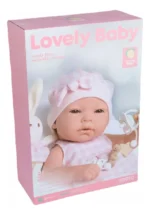 Bebote de goma en moisés 38 cm - Con accesorios - Image 3