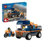 LEGO city camión de transporte de motos 4+