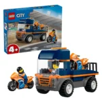 LEGO city camión de transporte de motos 4+