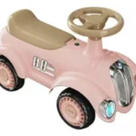 Buggy auto retro vintage rosado
