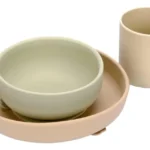 Set plato, bowl y vaso de silicona