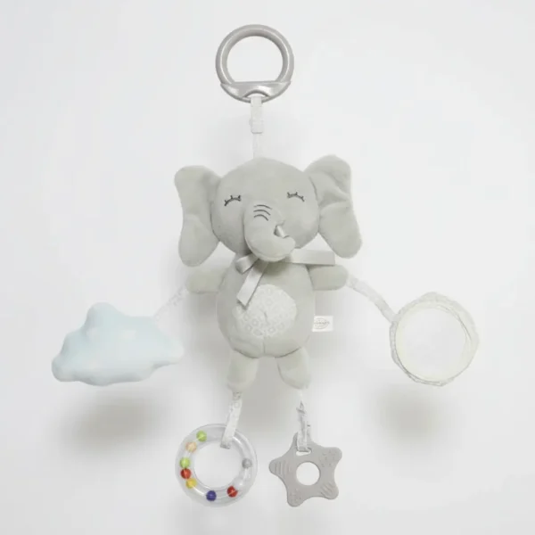 Colgante elefante con accesorios y espejo