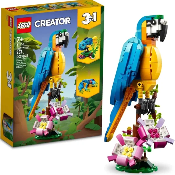 LEGO creator loro exótico 253 piezas
