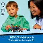 LEGO city camión de transporte de motos 4+ - Image 2