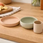 Set plato, bowl y vaso de silicona - Image 3