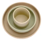 Set plato, bowl y vaso de silicona - Image 2