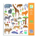 Djeco Stickers – Animales de la Sabana