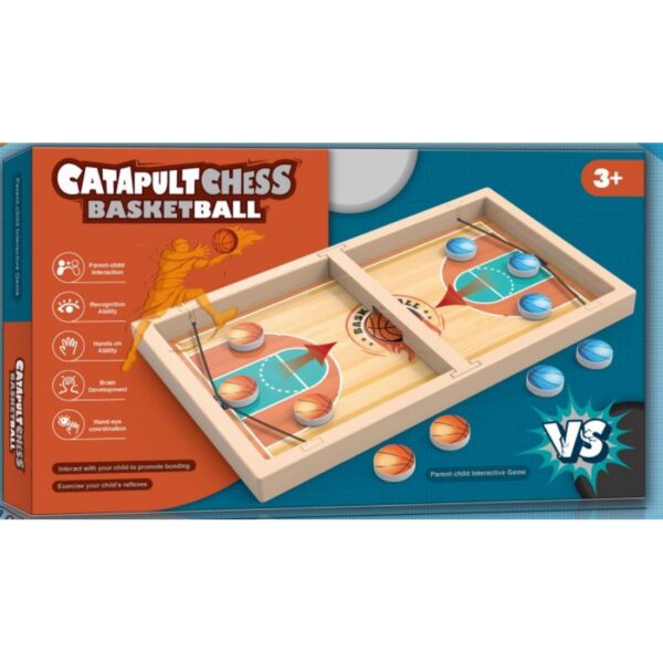 Juego de mesa catapulta - Cling Puck básquetbol
