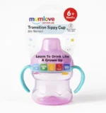 Vaso infantil MumLove con pico silicona y asas - Image 3