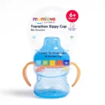 Vaso infantil MumLove con pico silicona y asas - Image 2