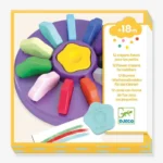 Djeco Crayones en Forma de Flor – 12 Colores