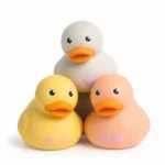 Set 3 patitos de silicona sin agujero